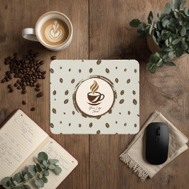 Mousepad Escritório Personalizado | Marca de Café