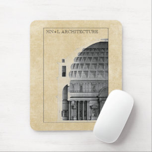 Mousepad Escritório Romano de Arquitetura do Panteão