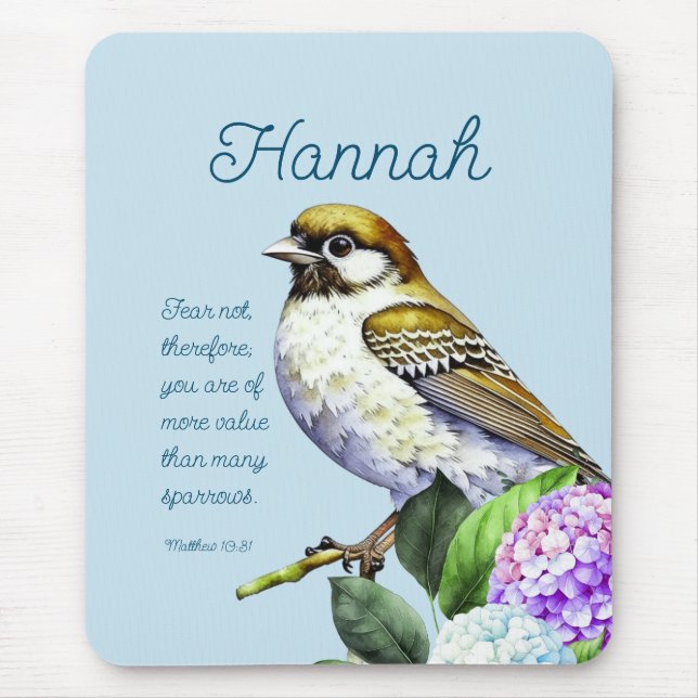 Mousepad Escritura Matthew 10:31 (Frente)