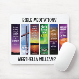 Mousepad Escritura personalizada da BÍBLIA cristã VERSES