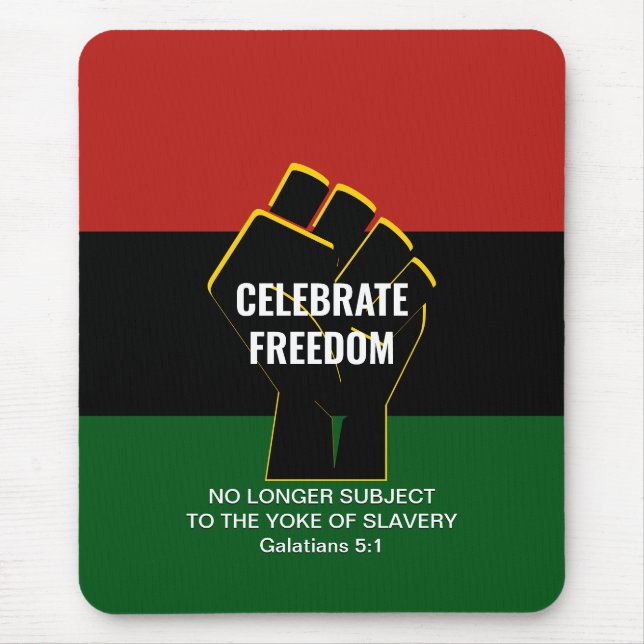 Mousepad Escritura personalizável da LIBERDADE de 1970 (Frente)