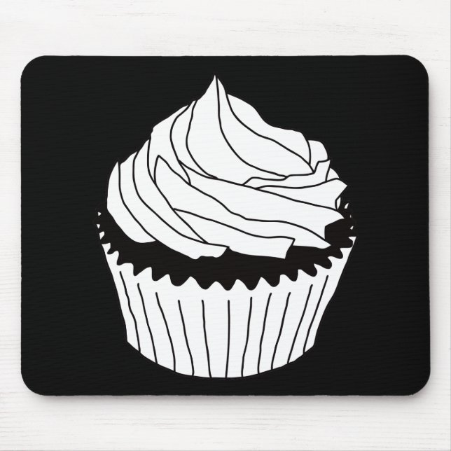 Mousepad Escrivores do cupcake (Frente)