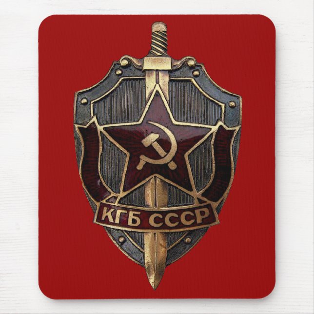 Mousepad Escudo da KGB (Frente)