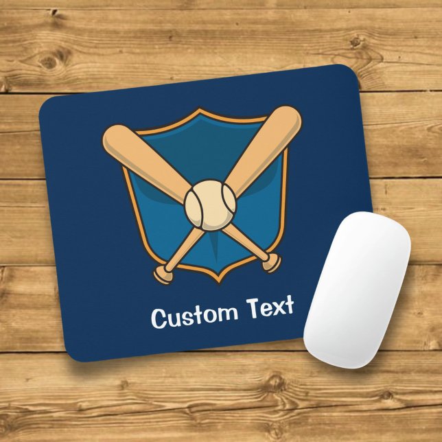 Mousepad Escudo de Beisebol (Criador carregado)