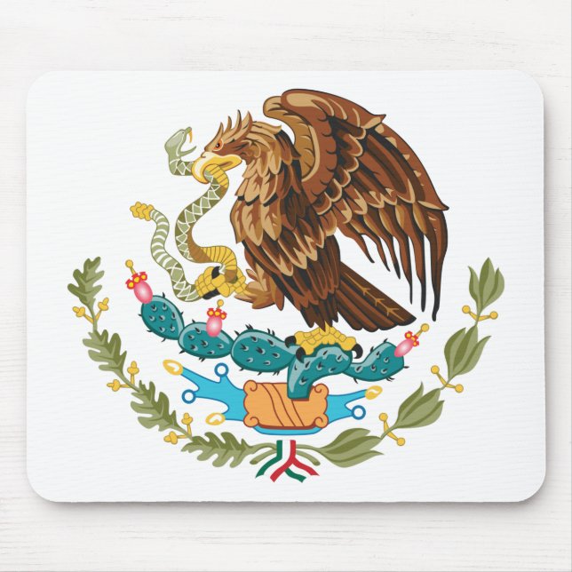 Mousepad Escudo Nacional de México - emblema mexicano (Frente)