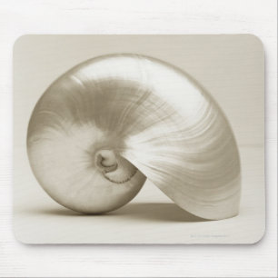Mousepad Escudo Pearlised do mar do nautilus