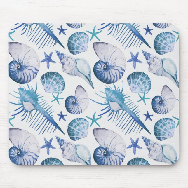 Mousepad Escudos da aguarela (Frente)