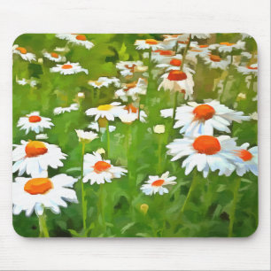 Mousepad Escuridão Artística e Secas Coloridas do Jardim Br