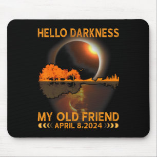 Mousepad Escuridão Meu Amigo Eclipse Solar Abril 8 2024 Fun