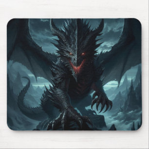 Mousepad Escuro, Dragão Medieval