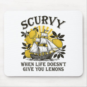 Mousepad Escurvatura Quando A Vida Não Te Dá Frutos Engraça