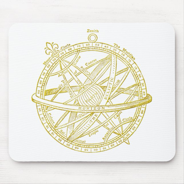 Mousepad Esfera Armillary (Frente)