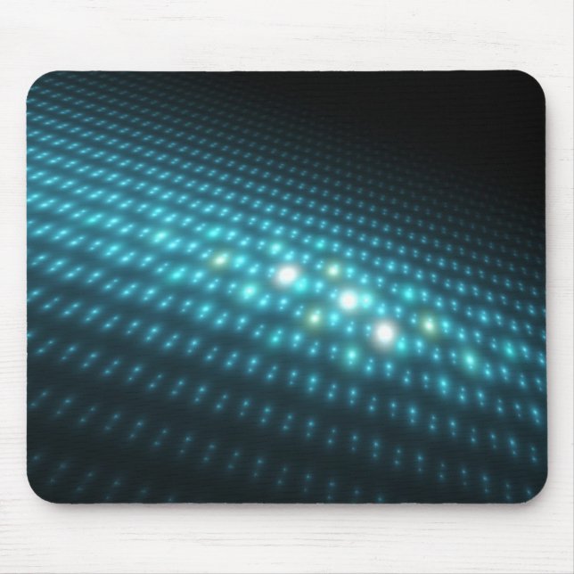 Mousepad Esferas azuis 3D (Frente)