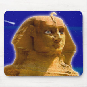 Mousepad Esfinge Egípcio Antigo em Giza Art Design