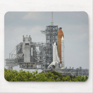 Mousepad Esforço do vaivém espacial na plataforma de