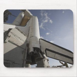 Mousepad Esforço do vaivém espacial na plataforma de