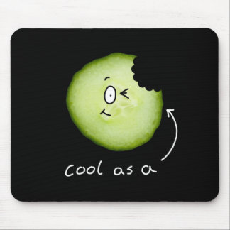 Mousepad esfrie como uma esteira do rato do pepino