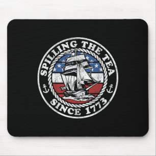 Mousepad Esmagando O Chá Desde 1773 Engraçado História Dos
