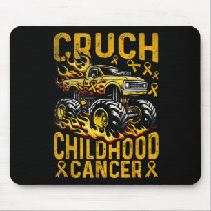 Mousepad Esmagar Caminhão Monstro de Conscientização do Cân