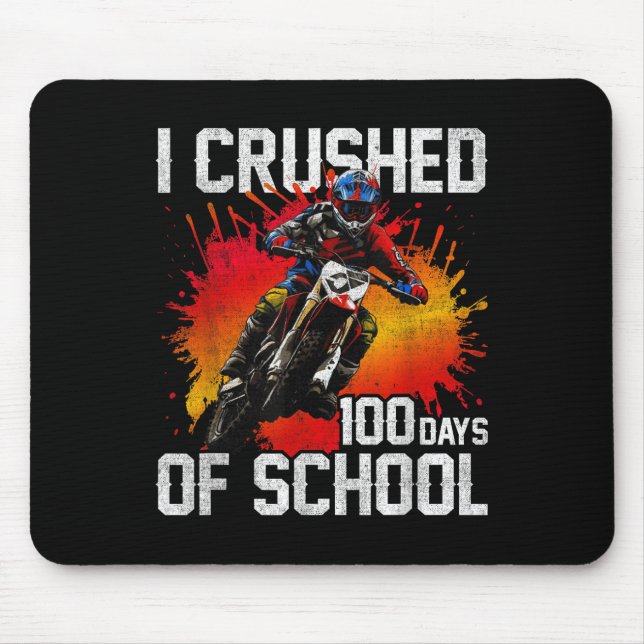 Mousepad Esmagei 100 Dias De Bicicleta De Camisa Para Rapaz (Frente)