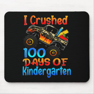 Mousepad Esmagei 100 Dias De Caminhões De Monstros Do Jardi