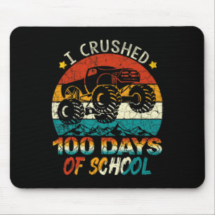 Mousepad Esmagei 100 Dias De Crianças De Caminhão De Monstr