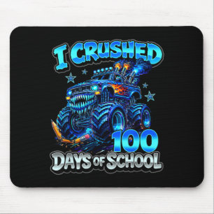 Mousepad Esmaguei 100 dias de meninos de caminhão monstro a