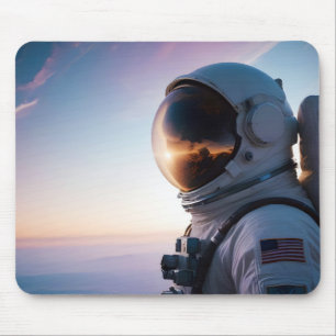 Mousepad Espaço de Exposição Dupla Cósmica Infinidade Arte