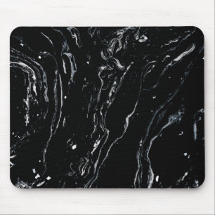 Mousepad Espaço de mármore preto