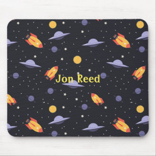 Mousepad Espaço Exterior Retroativo Monograma