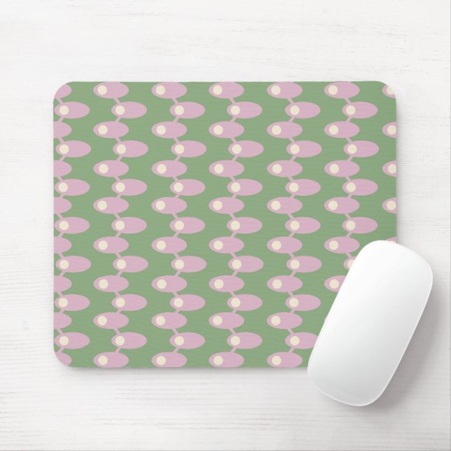 Mousepad Espaços Rosa (Com mouse)