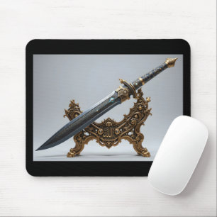 Mousepad Espada Árabe Futurística