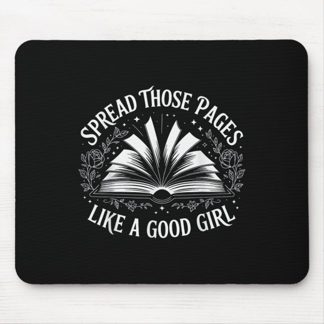 Mousepad Espalhar Essas Páginas Como Uma Boa Rapariga (Frente)
