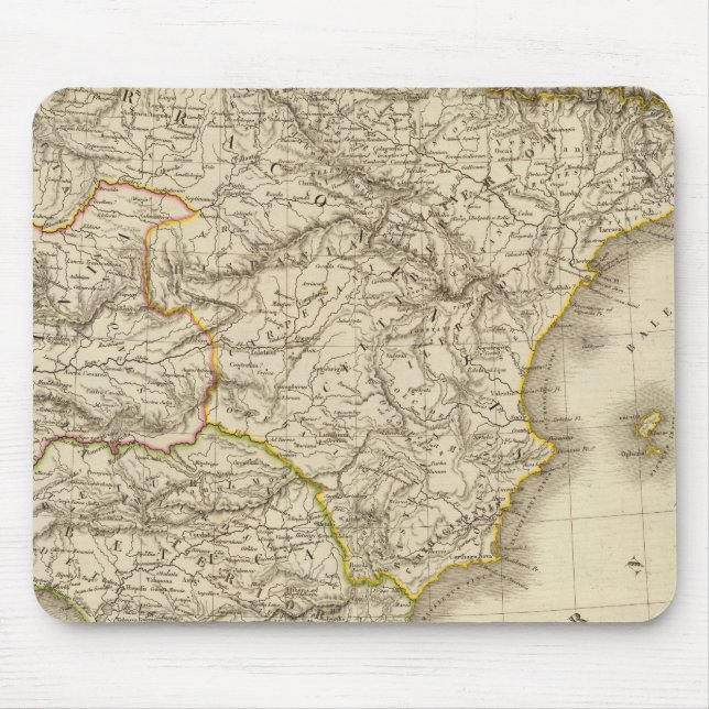 Mousepad Espanha clássica Portugal (Frente)