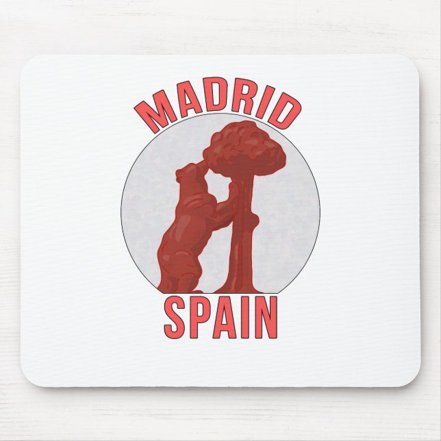 Mousepad Espanha de Madrid (Frente)