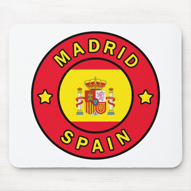 Mousepad Espanha de Madrid (Frente)