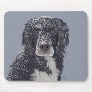 Mousepad Espanhol mistura retrato de animais