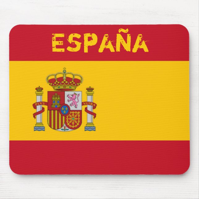 Mousepad Espanhol, tapete do rato de España (Frente)