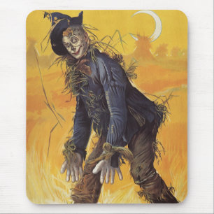 Mousepad Espantalho do Mágico de Oz, Contos de Fadas Antigo