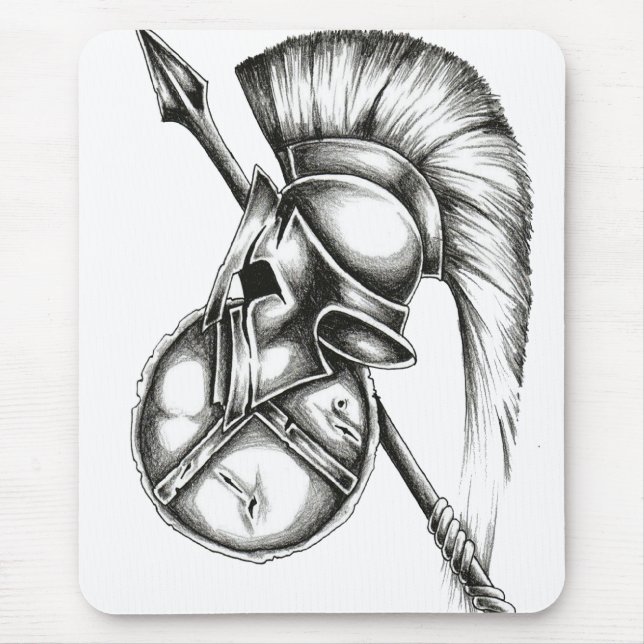 mousepad espartano (Frente)