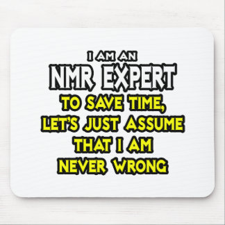 Mousepad Especialista em NMR... Suponha que eu nunca esteja