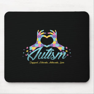 Mousepad Especificação de Friso Autismo-Conscientista de Qu