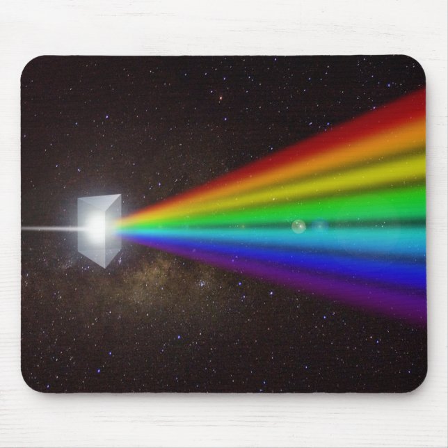 Mousepad Espectro de cores do Prism (Frente)
