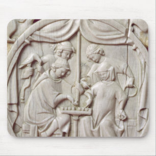 Mousepad Espelhe o caso que descreve um jogo de xadrez,