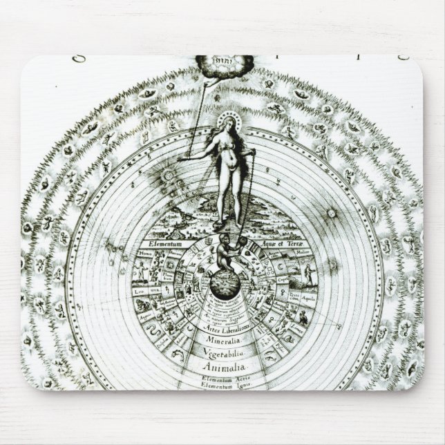 Mousepad Espelho da natureza no conjunto, uma semelhança da (Frente)