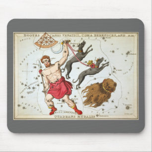 Mousepad Espelho da Urânia, Mapa Celestial da Astronomia Vi