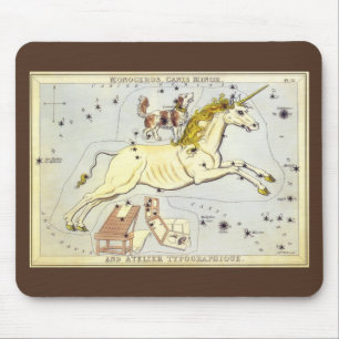 Mousepad Espelho da Urânia, Mapa Celestial da Astronomia Vi