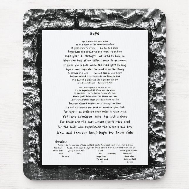 Mousepad Esperança (Frente)