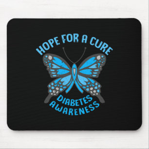 Mousepad Esperança De Uma Sensibilização Para A Diabetes Ti