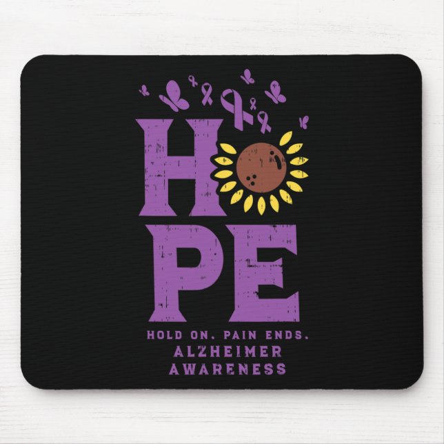Mousepad Esperança: Dor Termina Heimerheimer De Girassol (Frente)